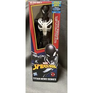 MARVEL SPIDER-MAN BLACK SUITE TITAN HERO SERIES 12"ACTION FIGURE TOY Spider Man